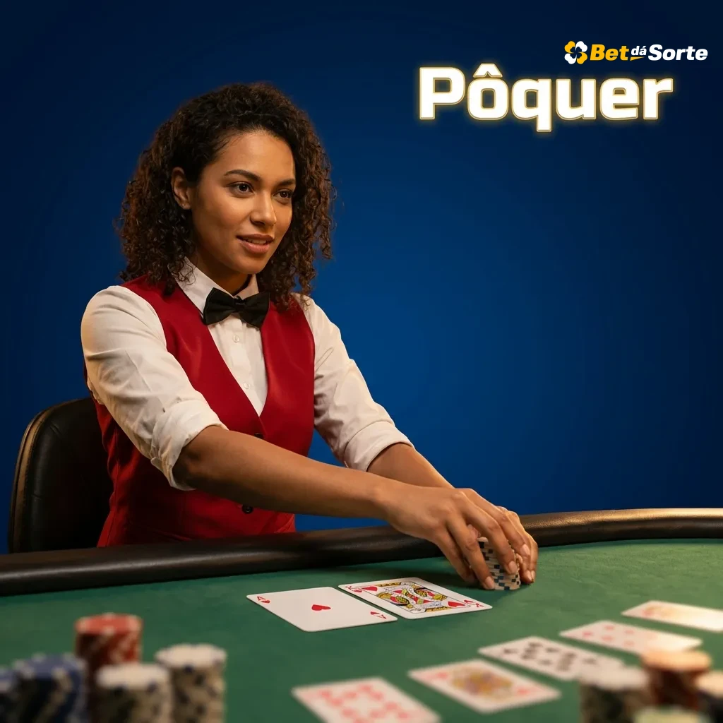 Live poker variants with professional dealers showing cards and chips on table for Texas Hold'em and Caribbean Stud