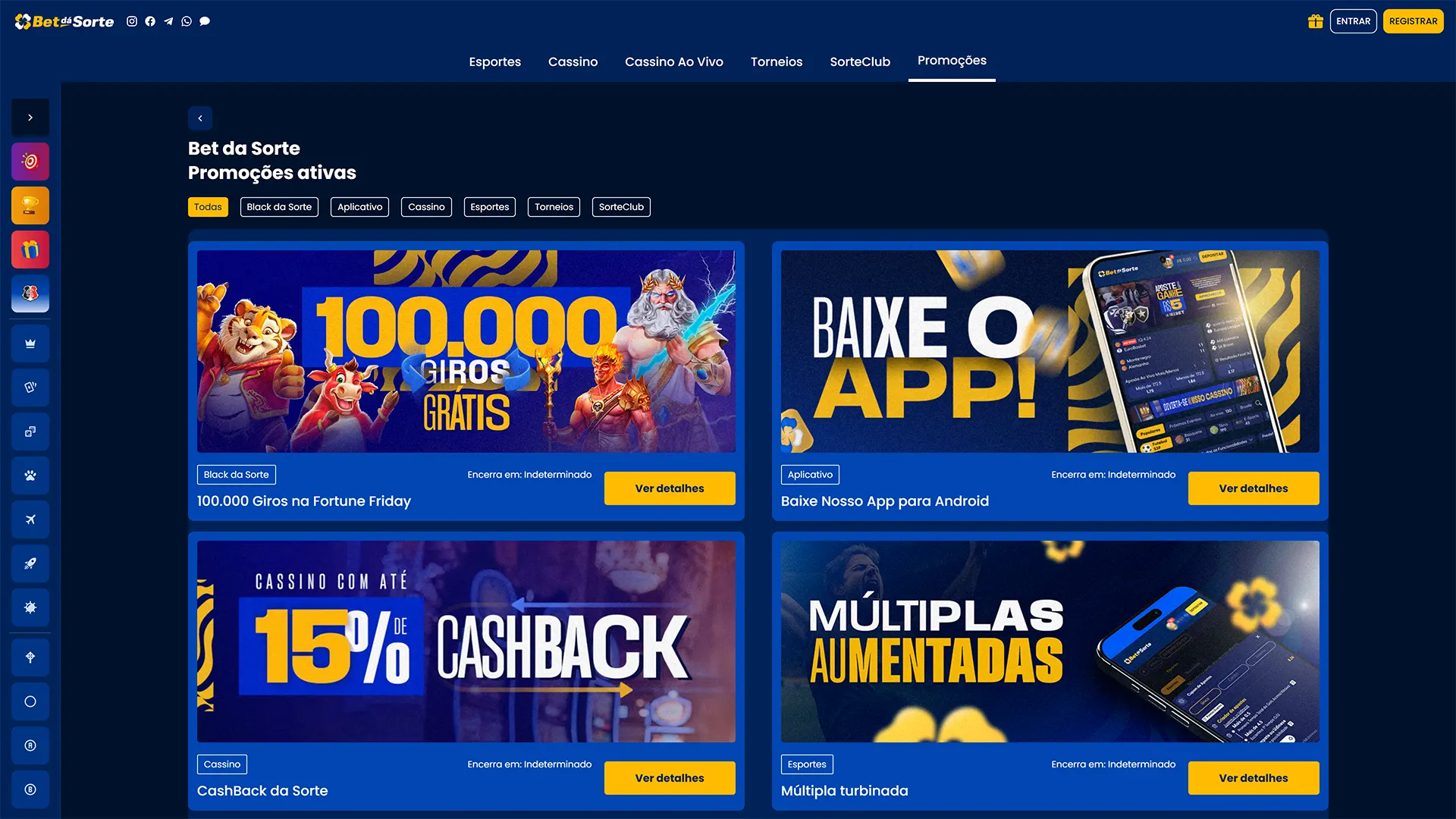 Aproveite as promoções e bônus da Bet da Sorte para apostadores brasileiros.